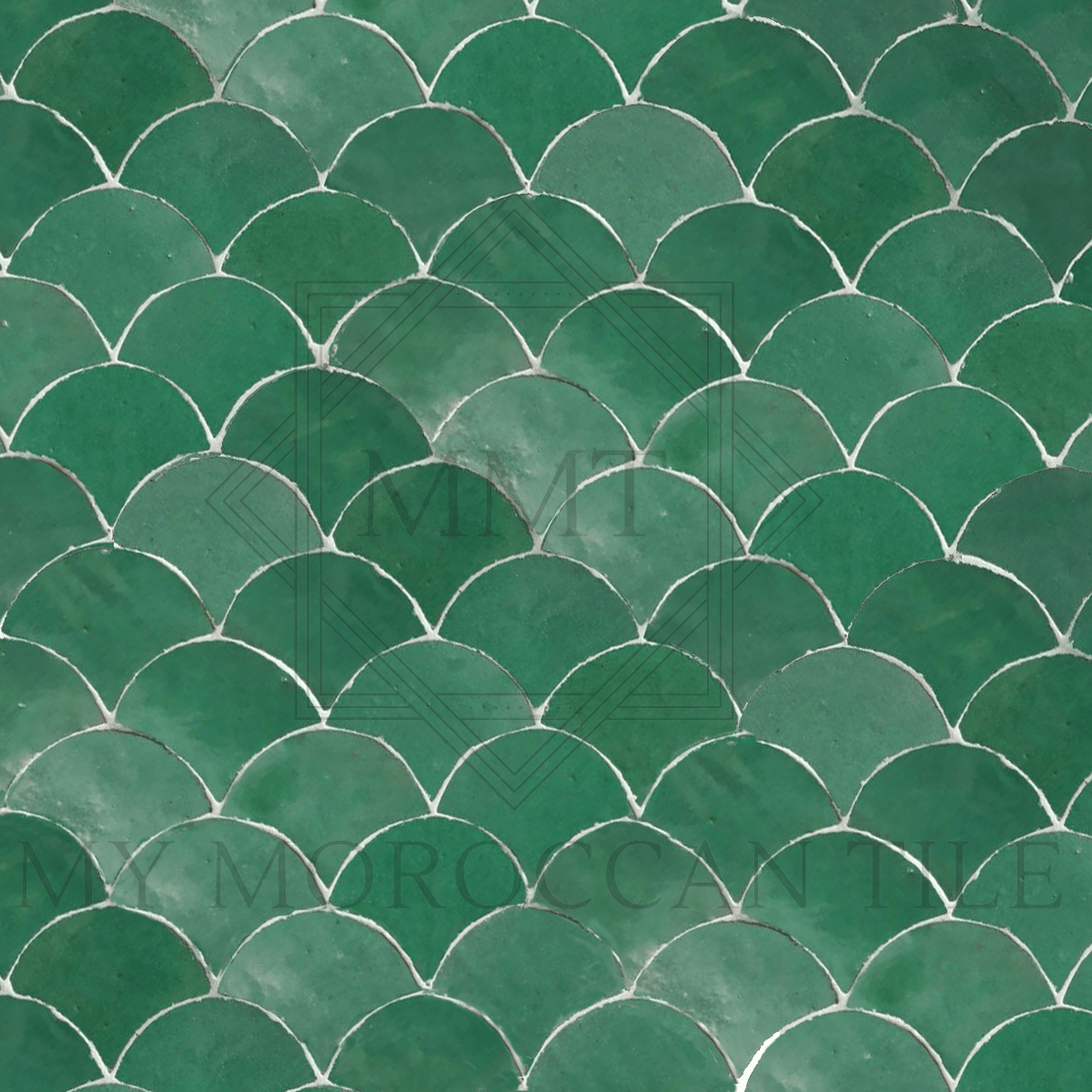 Fish Scale Mosaic Tile - My Moroccan Tile